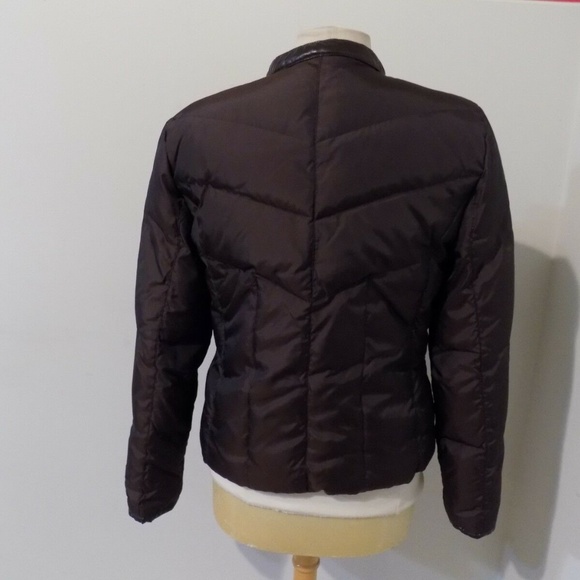 MICHAEL by MICHAEL KORS Dark Brown Puff Coat, Med - Picture 4 of 4